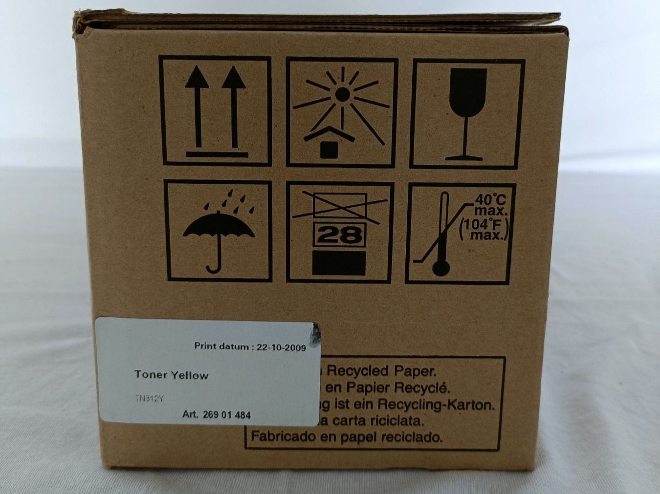 Konica Druckerpatronen & Toner: Toner "Yellow"  G-TN312C Konica Minolta – Neu und originalverpackt aus Dietlikon von IBBK 3