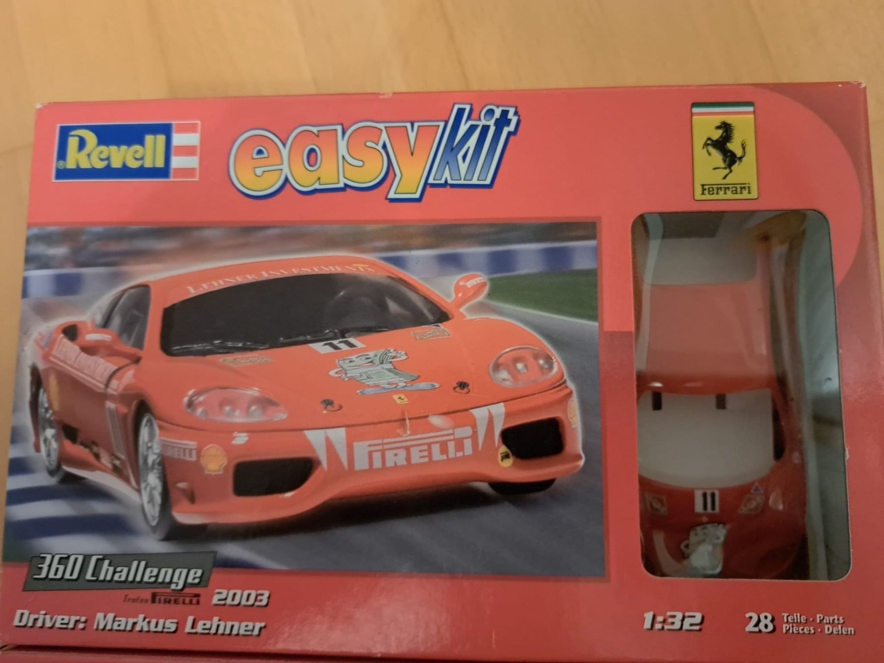 Revell Modellautos: Revell Auto  Ferrari 360 Challenge Easy Kit 3 Stück – Neu und originalverpackt aus Au (SG) von mavi4114 1