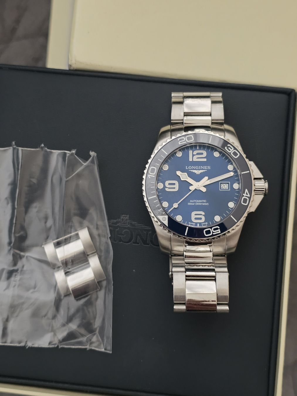 Longines Orologi: Longines HydroConquest Automatique Plongee 300m – Usato da Grand-Lancy venduto da Precision-GE 3