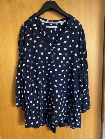 Leichte Bluse von Cecil mit Punkten Gr XXL 46 48
