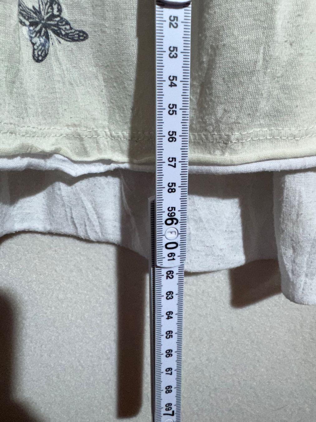 Camicette: Oberteil Bluse mit Schmetterlingen Gr. L/XL – Usato da Grosswangen venduto da SALE_SALE_SALE 6