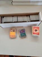 Konvolut Sammelkarten mit Boxen zum Verkauf