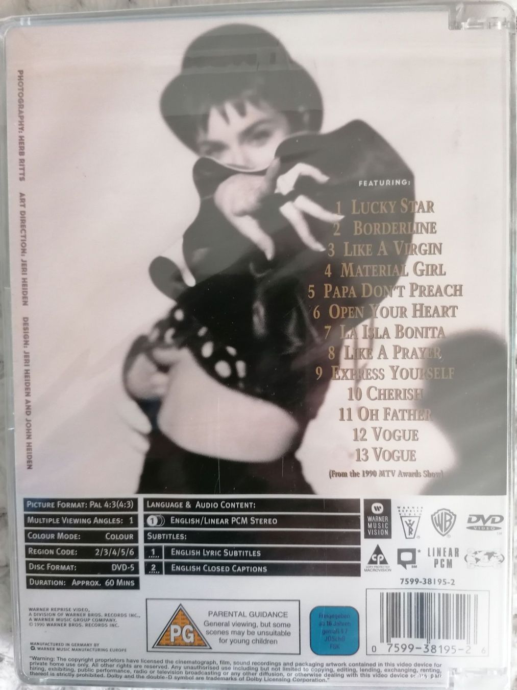 Tutti i DVDs: Madonna - The Immaculate Collection - DVD – Usato da Oberurnen venduto da mackrokodile 1