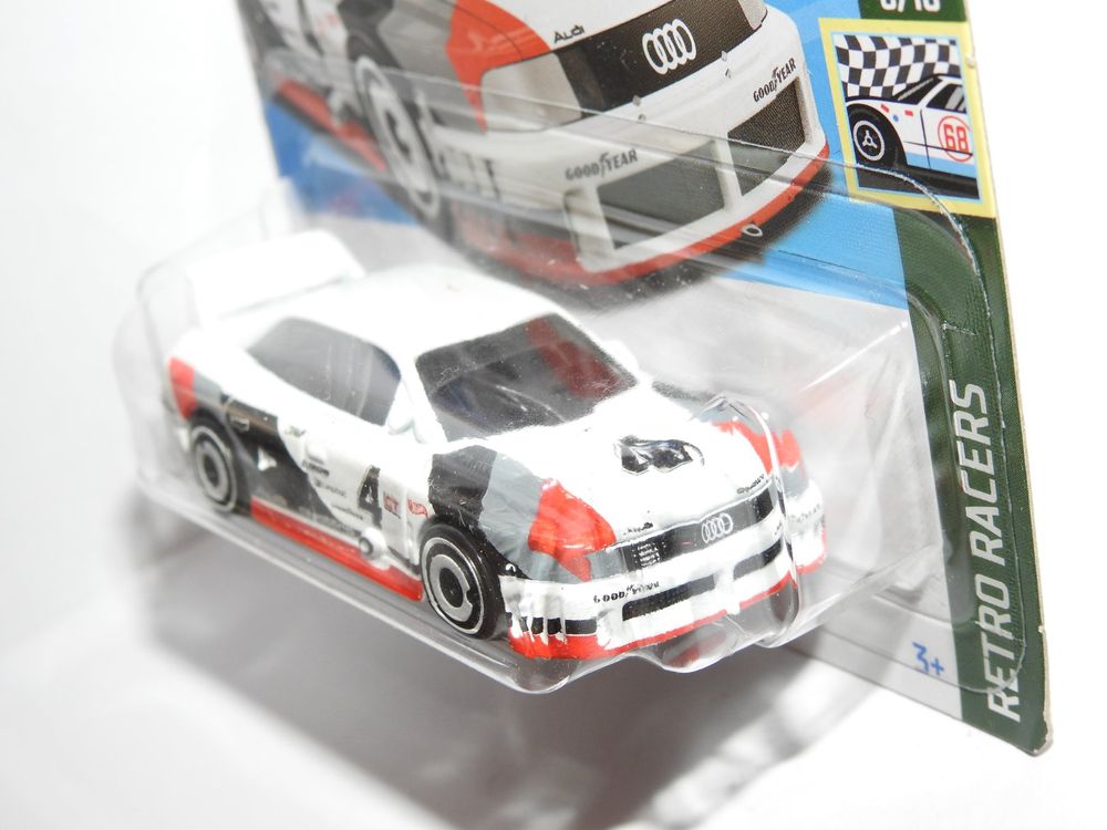 Miniature Hot Wheels 1/64 Audi 90 Quattro Retro Racers 2023 - Boîte Neuve, Modèle CT003
