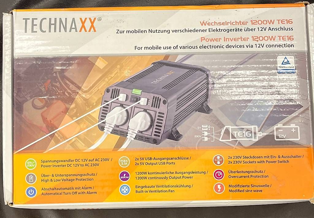 Componenti elettronici: Technaxx TE16 1200 Watt – Usato da Zürich venduto da Studio6