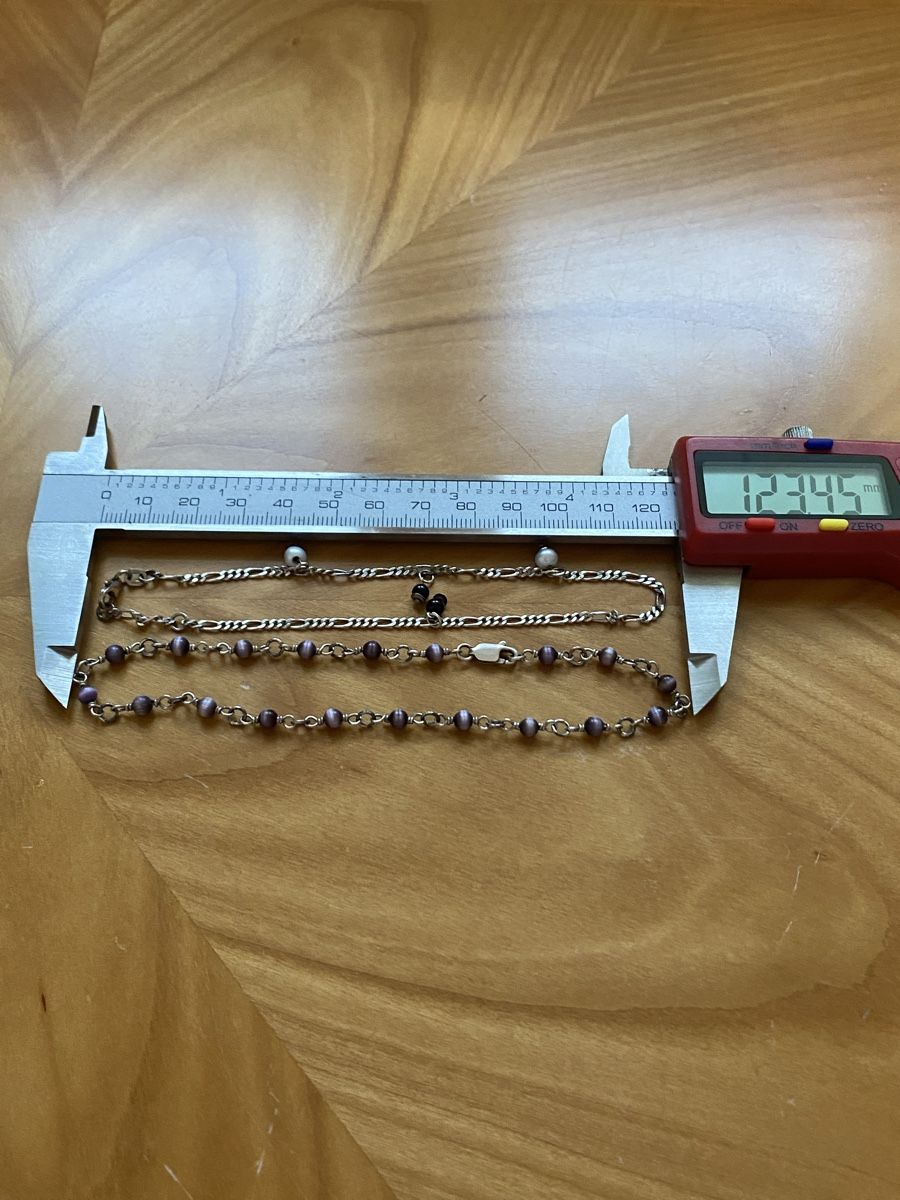 Bracciali & Braccialetti: Zwei elegante Sterlingsilber 925 Armbänder – Usato da Birr venduto da Vintage-Liebhaber 1