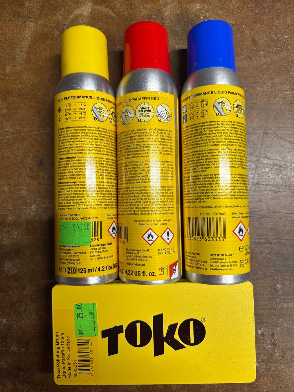 Altro per sci: Toko HP Spray Set – Nuovo e nell'imballaggio originale da Egnach venduto da Rechi8 1