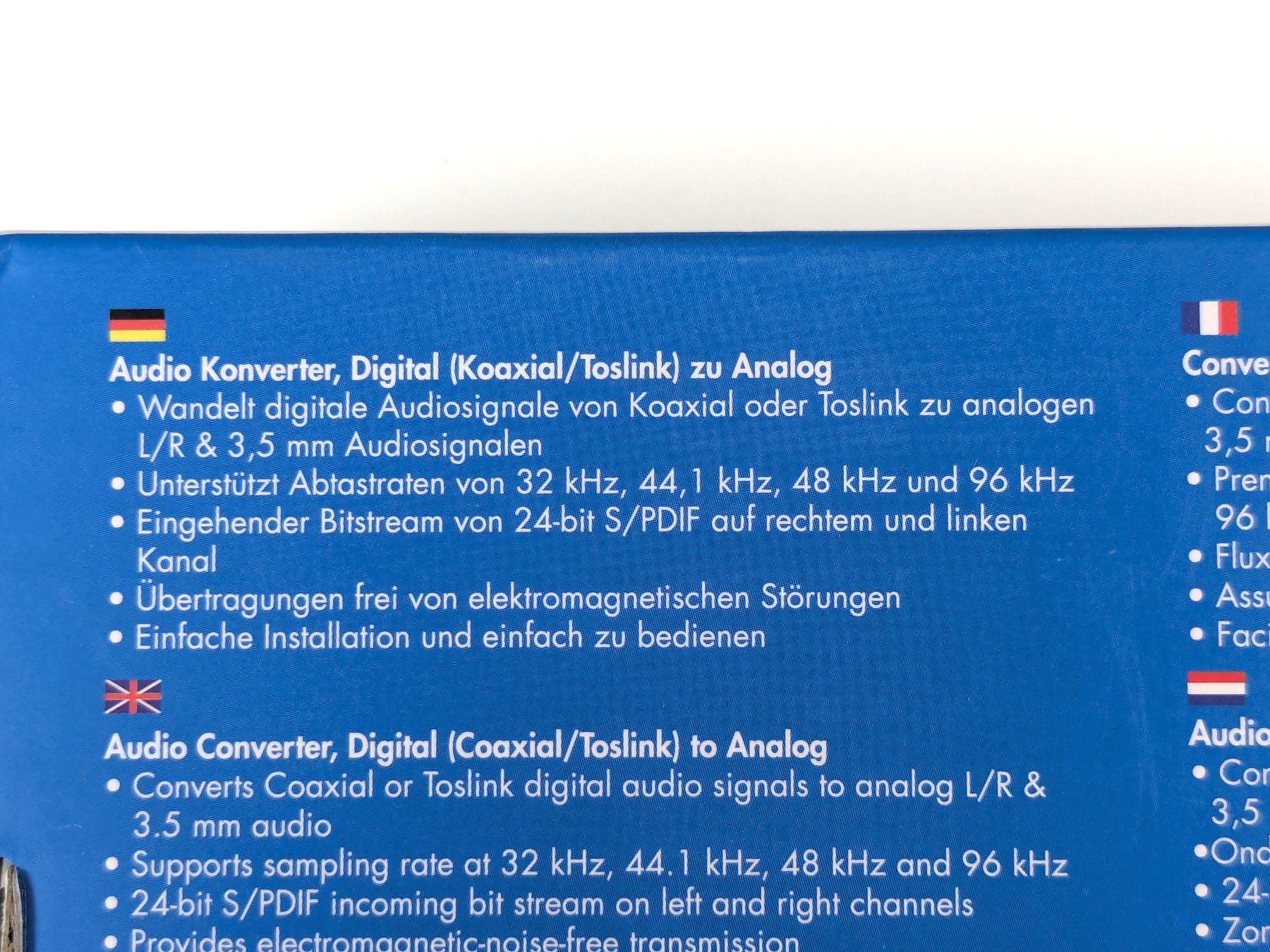 Convertitori: LOGILINK Audio Converter – Nuovo (secondo la descrizione) da Dintikon venduto da Restwert_Dintikon 7