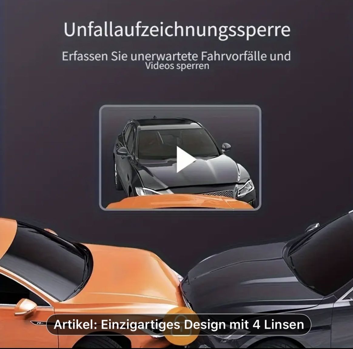 Action Cam: DASCHCAM,AUTO KAMERA,AUTO  COCPIT KAMERA MIT BATTERY – Nuovo (secondo la descrizione) da Dällikon venduto da oez_gcw6 5