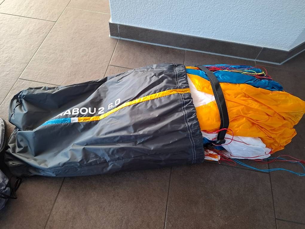 Aquilone: Hybridkite Gin Marabou 2, Grösse 6 qm – Nuovo (secondo la descrizione) da Seedorf UR venduto da Jsector 2