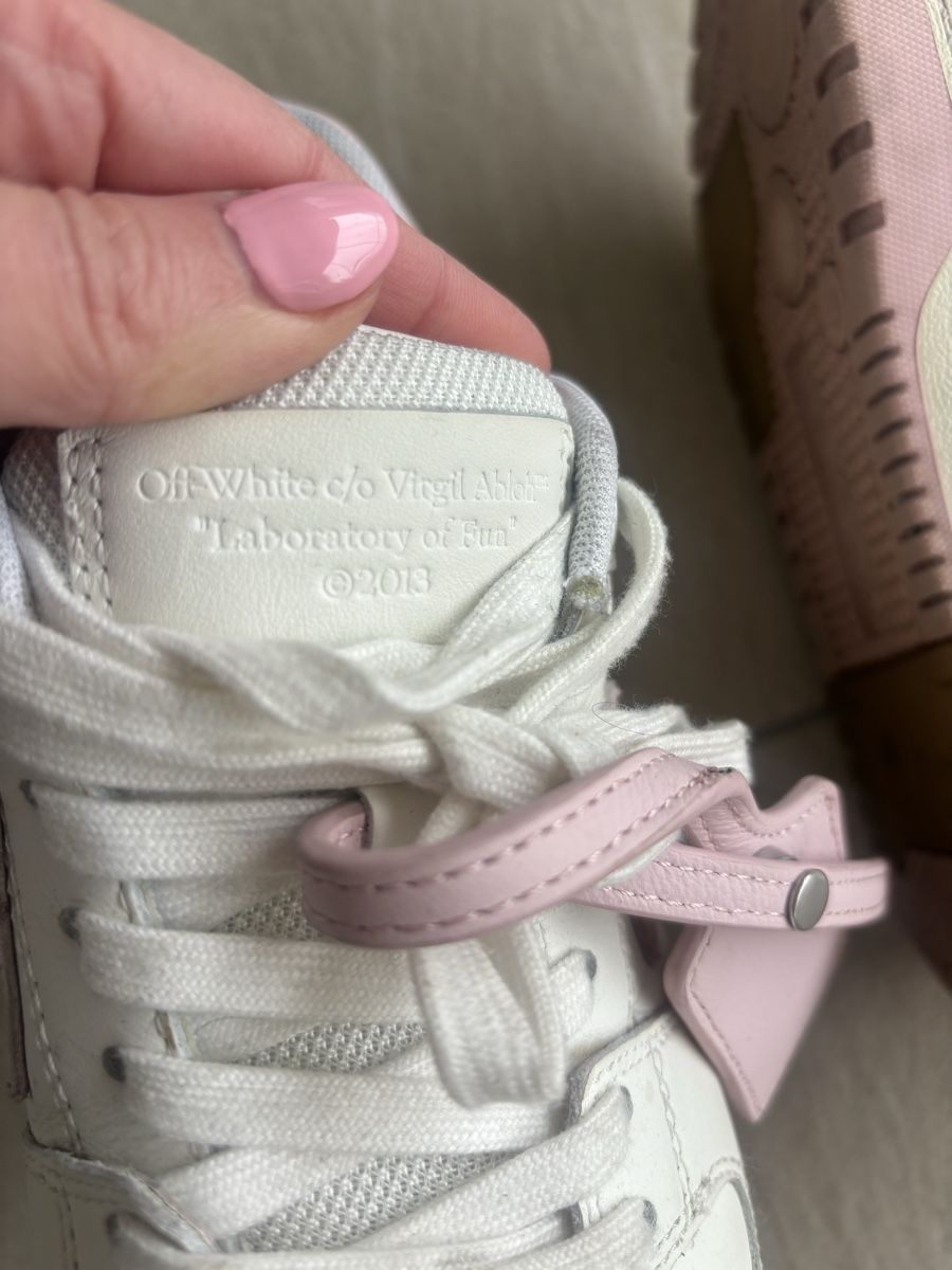 Off-White Damenschuhe: Off-White Sneaker Gr. 37 Rosa Weiss Schuhe Damenschuhe – Gebraucht aus Augst BL von fine-art 3