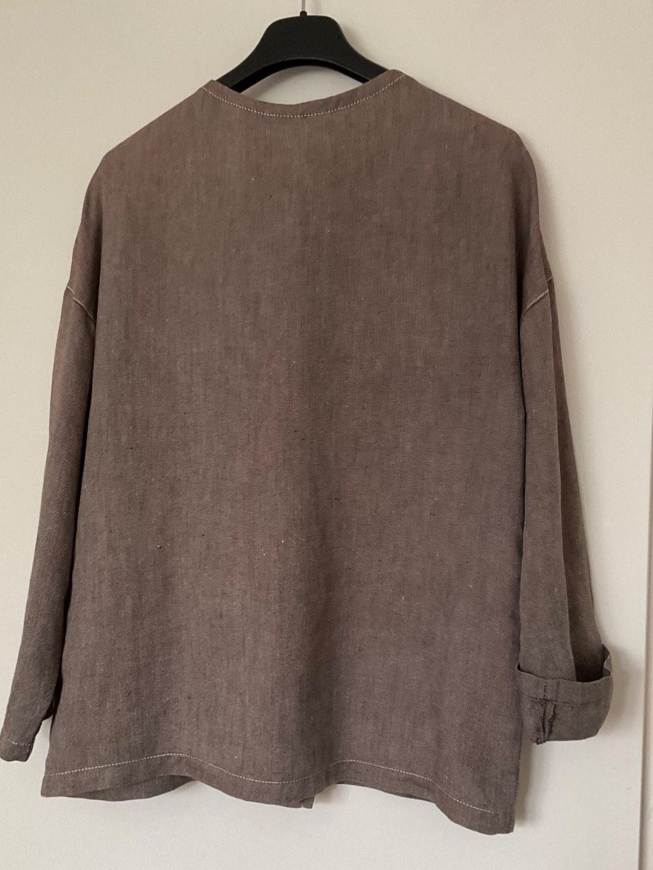 Max Mara Jacken: MAX MARA 100% Leinen oversize Jacke Gr 38 braun – Gebraucht aus Urdorf von alda02 3