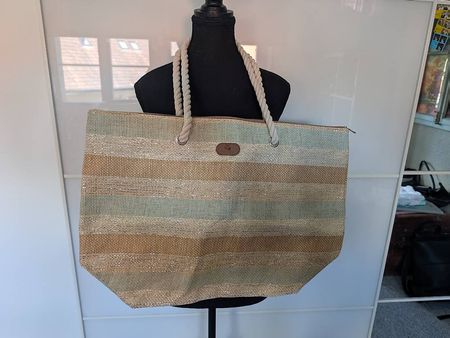 Strandtasche Sommer Tasche geflochten