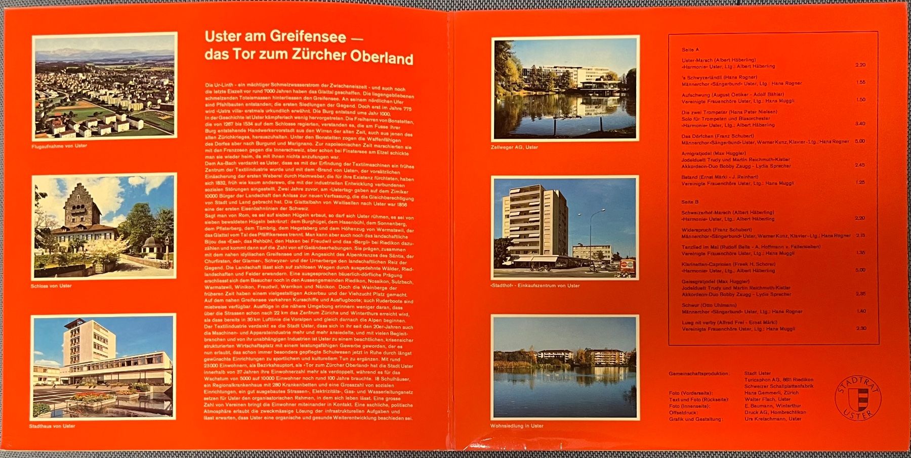 Schallplatten: Seltene Schallplatten - Erinnerungen der Usterer – Gebraucht aus Döttingen von zha_xh2w 1