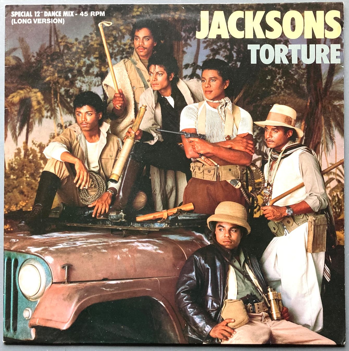 Dischi in vinile: JACKSONS - TORTURE (SPECIAL 12" DANCE MIX - LONG VERSION) – Usato da Poliez-Pittet venduto da Newtown-Records