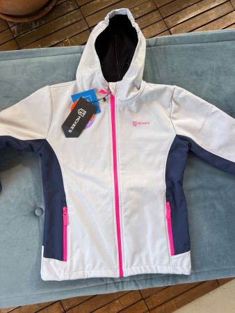McKee's Jacke weiss pink 12/13J 158 cm neu mit Etikett