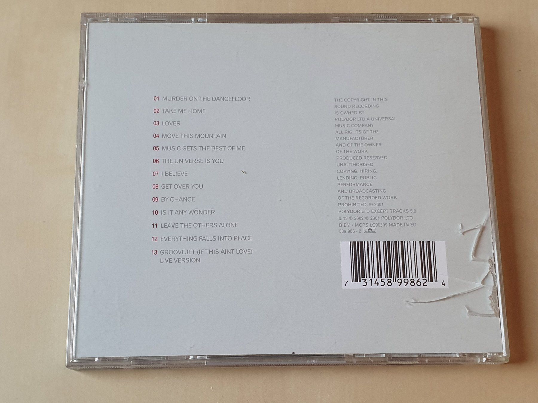 CDs: Sophie Elis Bextor Read my Lips – D'occasion à Stansstad par collectorsshop 1
