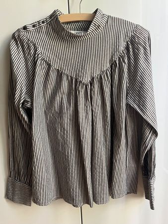 MKT Studio gestreifte Bluse (Gr. 40)