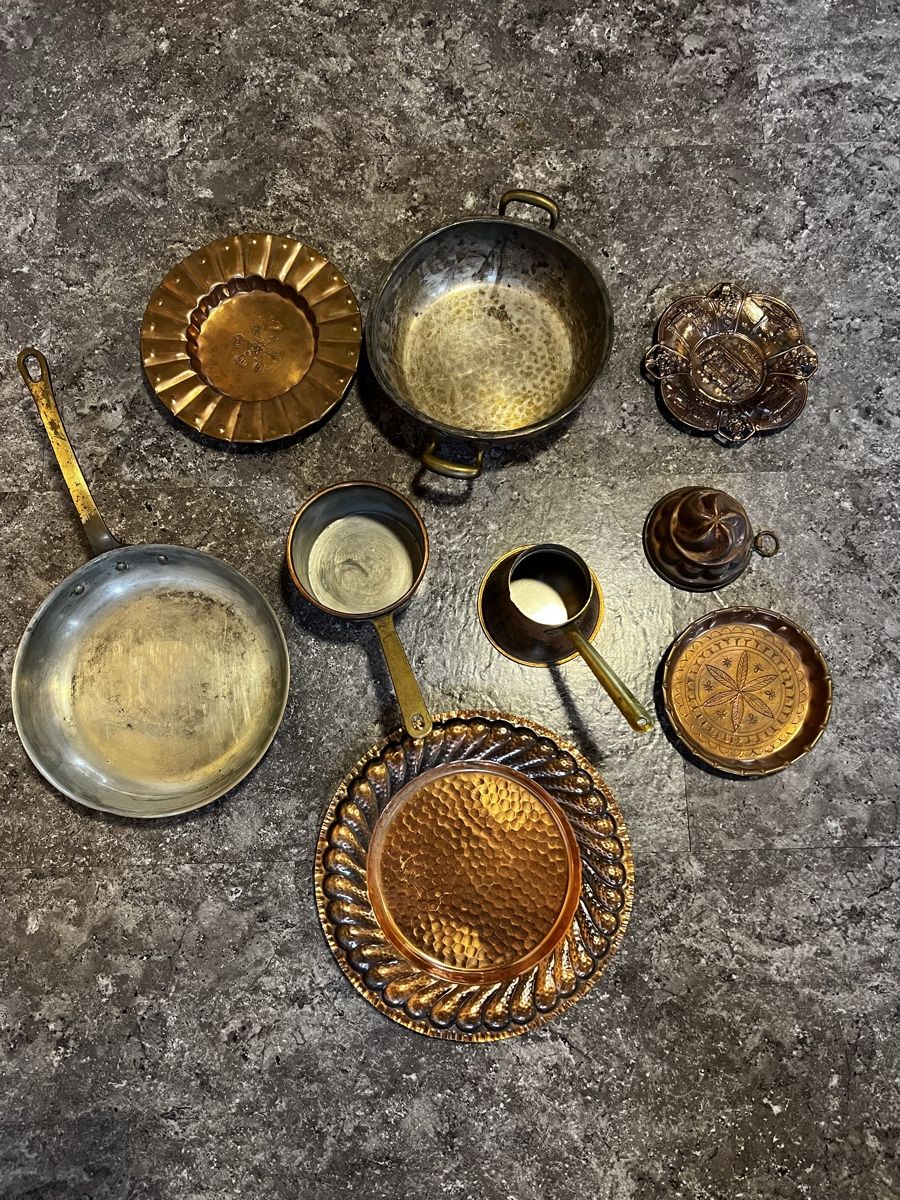 Toutes les décorations: Vintage Kupfer-Konvolut – D'occasion à Schönengrund par Oldbutgold93 3