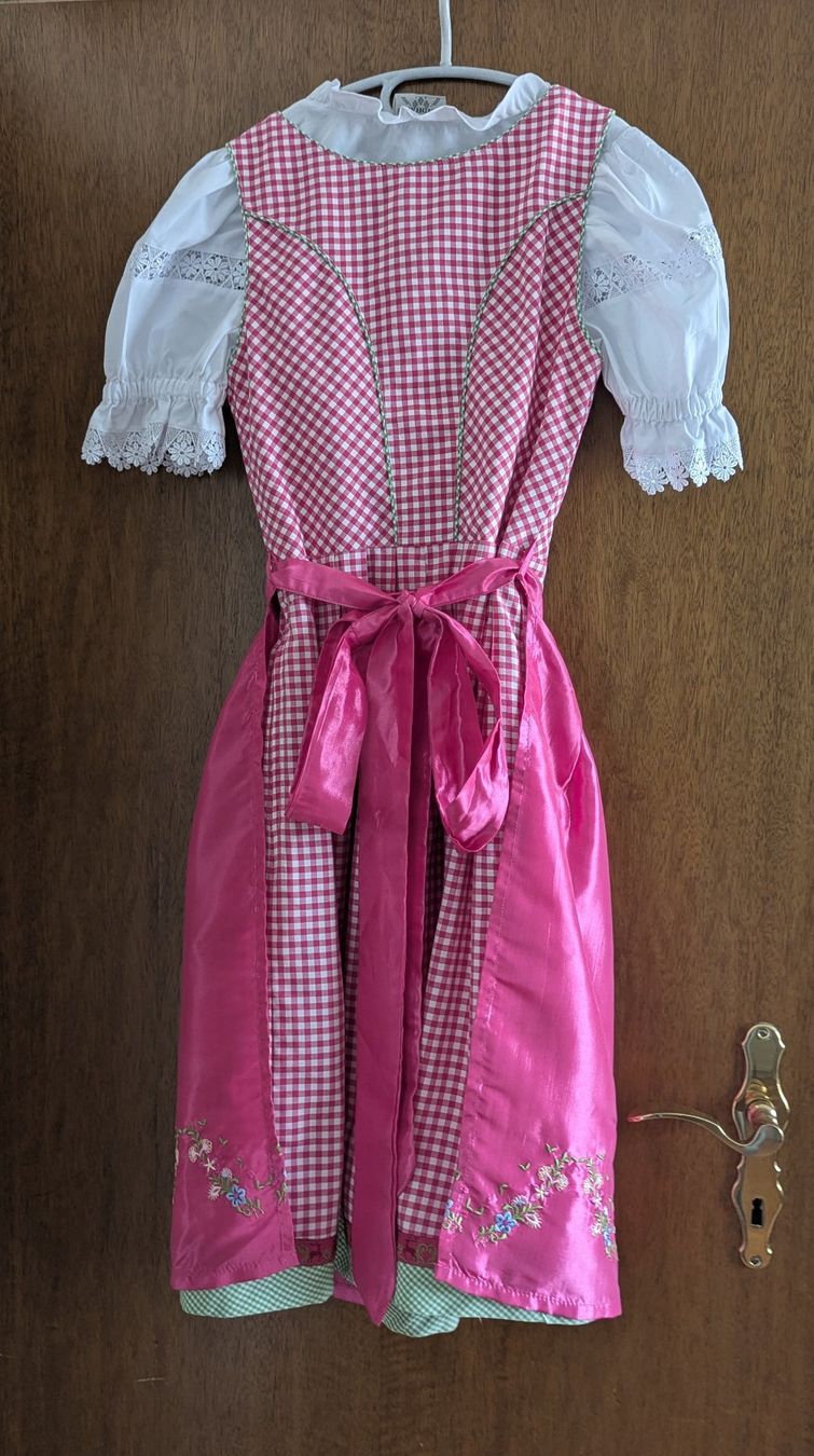 Costumi: Süsses Dirndl, Grösse 36 Pink , inklusive Bluse – Usato da Horgen venduto da snickers58 1