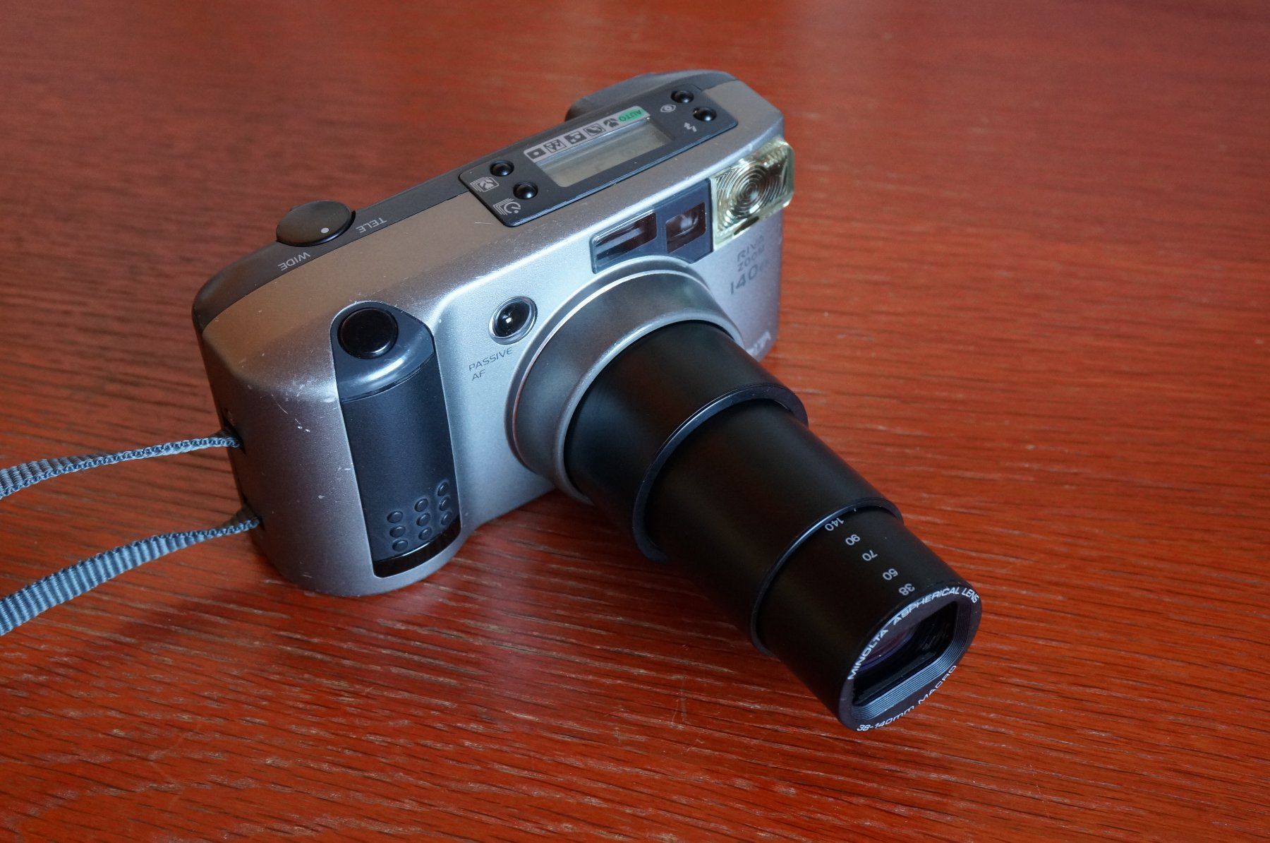 Minolta Fotocamera: Minolta Riva Zoom 140EX 38-140mm Macro "Point & Shoot" – Usato da Spreitenbach venduto da Salesmanship 9
