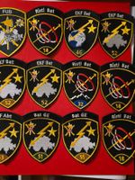 12 Abzeichen FU Divers Abteilungen Badges