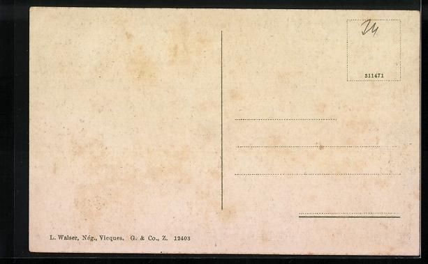 Cartoline postali: AK Vicques, Teilansicht mit Bach – Usato da Berlin venduto da bartko-reher 1