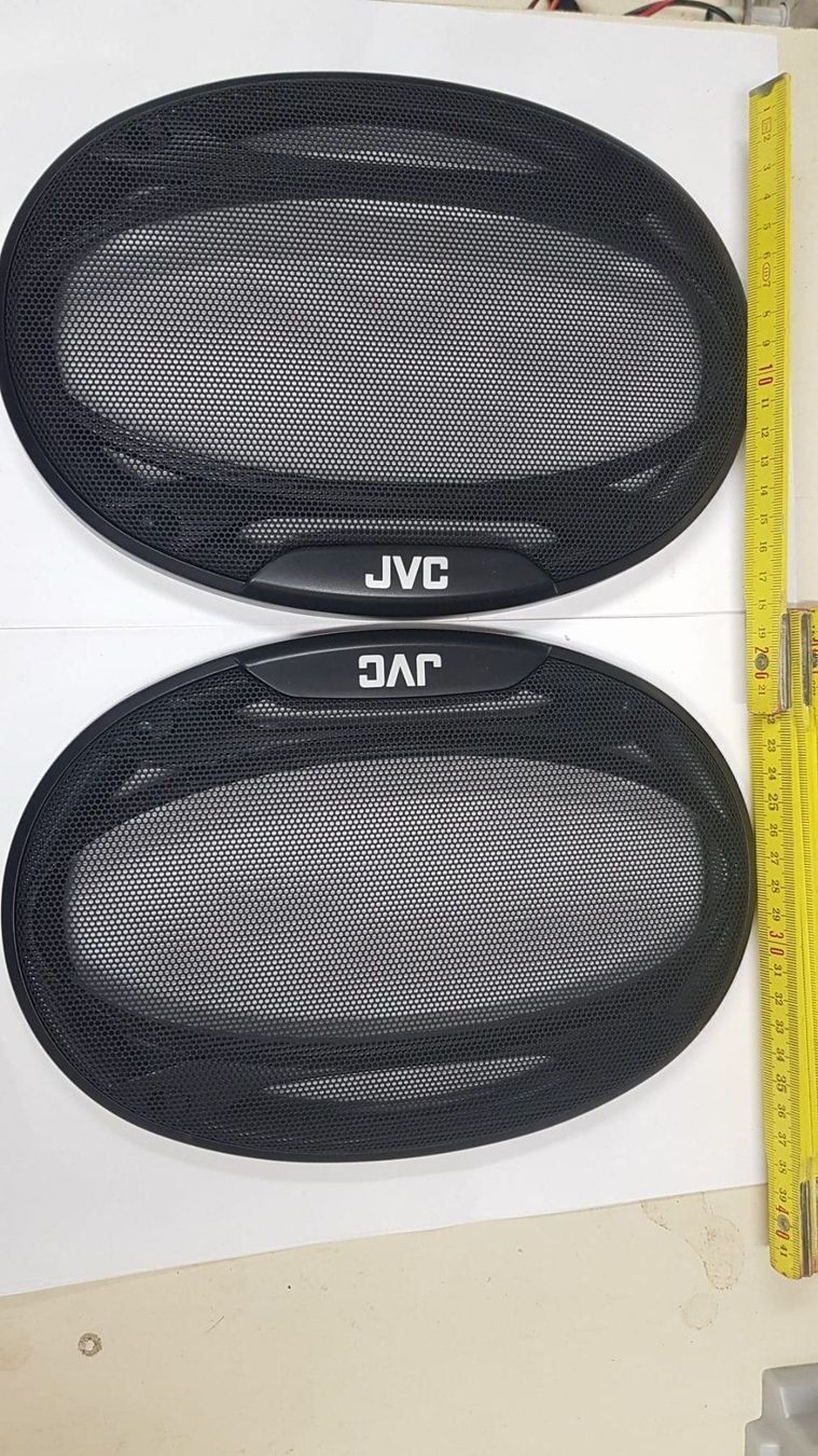 JVC Casse acustiche: 2x JVC Lautsprecherabdeckung, 26cmx18cm – Usato da Mauren TG venduto da xkr1998 1