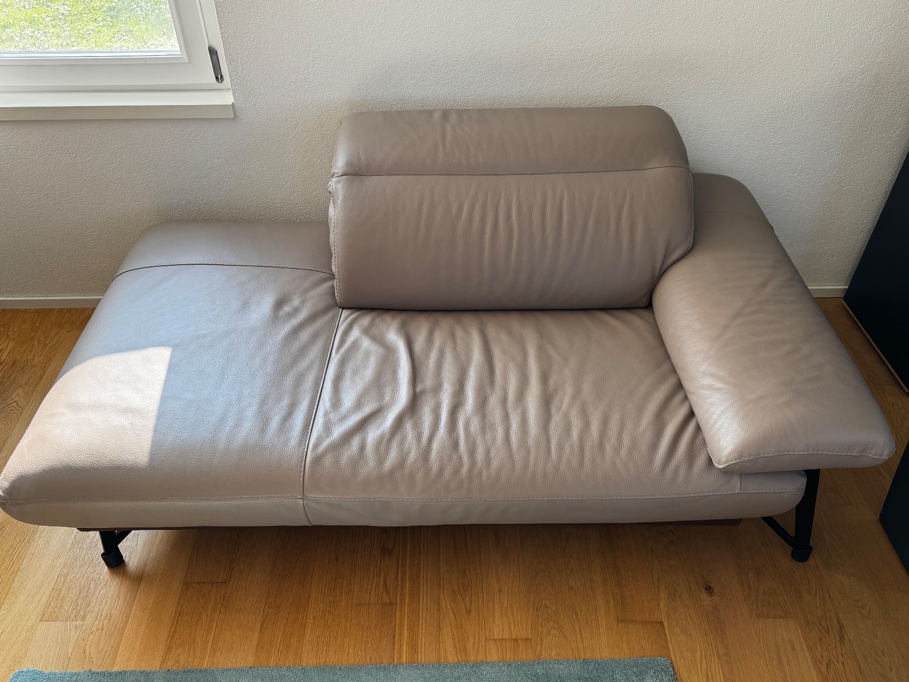 Divani: Zweiteiliger Sofa aus echtem Leder – Usato da Pfäffikon ZH venduto da dam_2wvg 3
