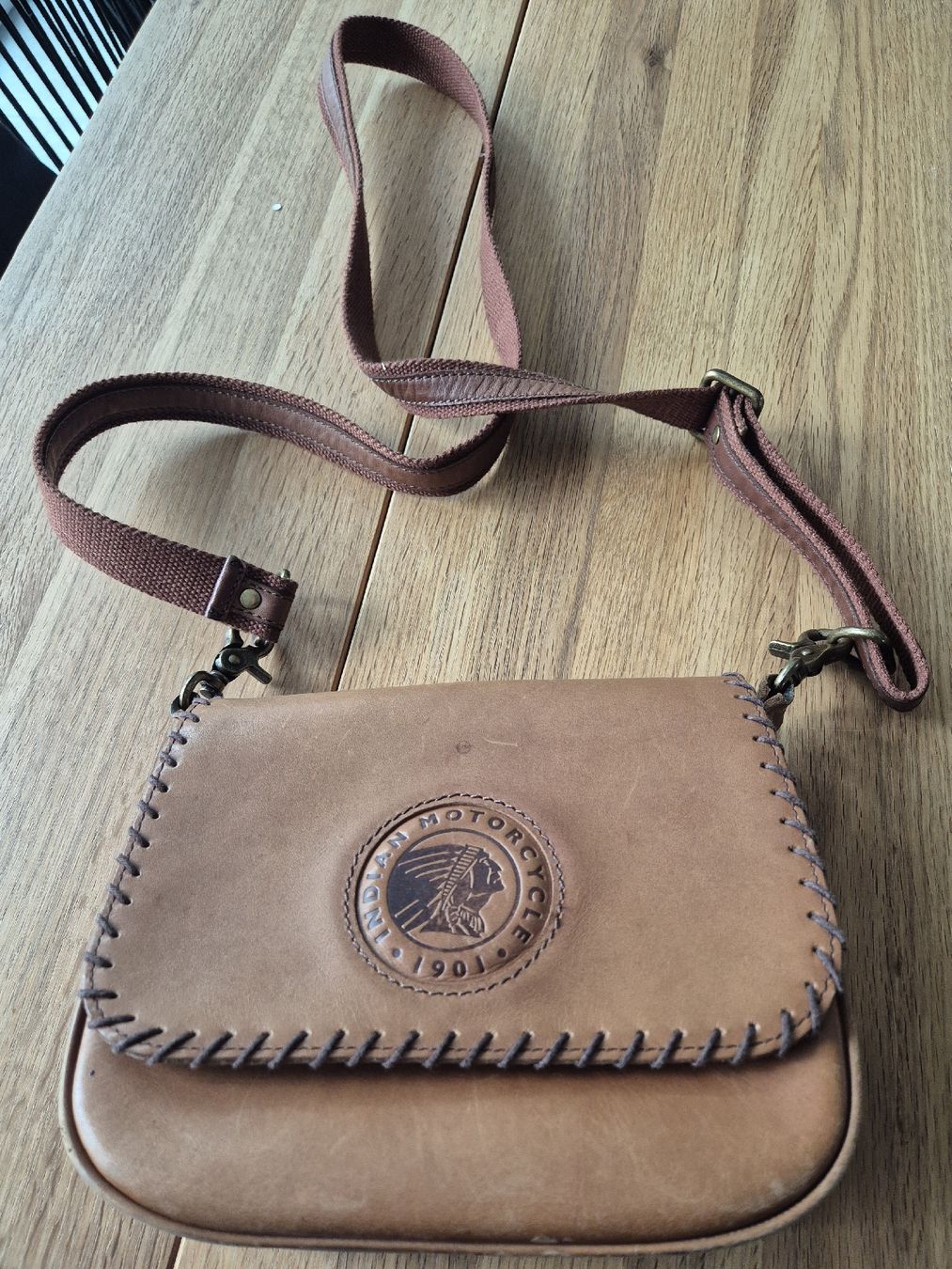 Taschen: Lederhandtasche von Indian – Gebraucht aus Müllheim von Baedy1