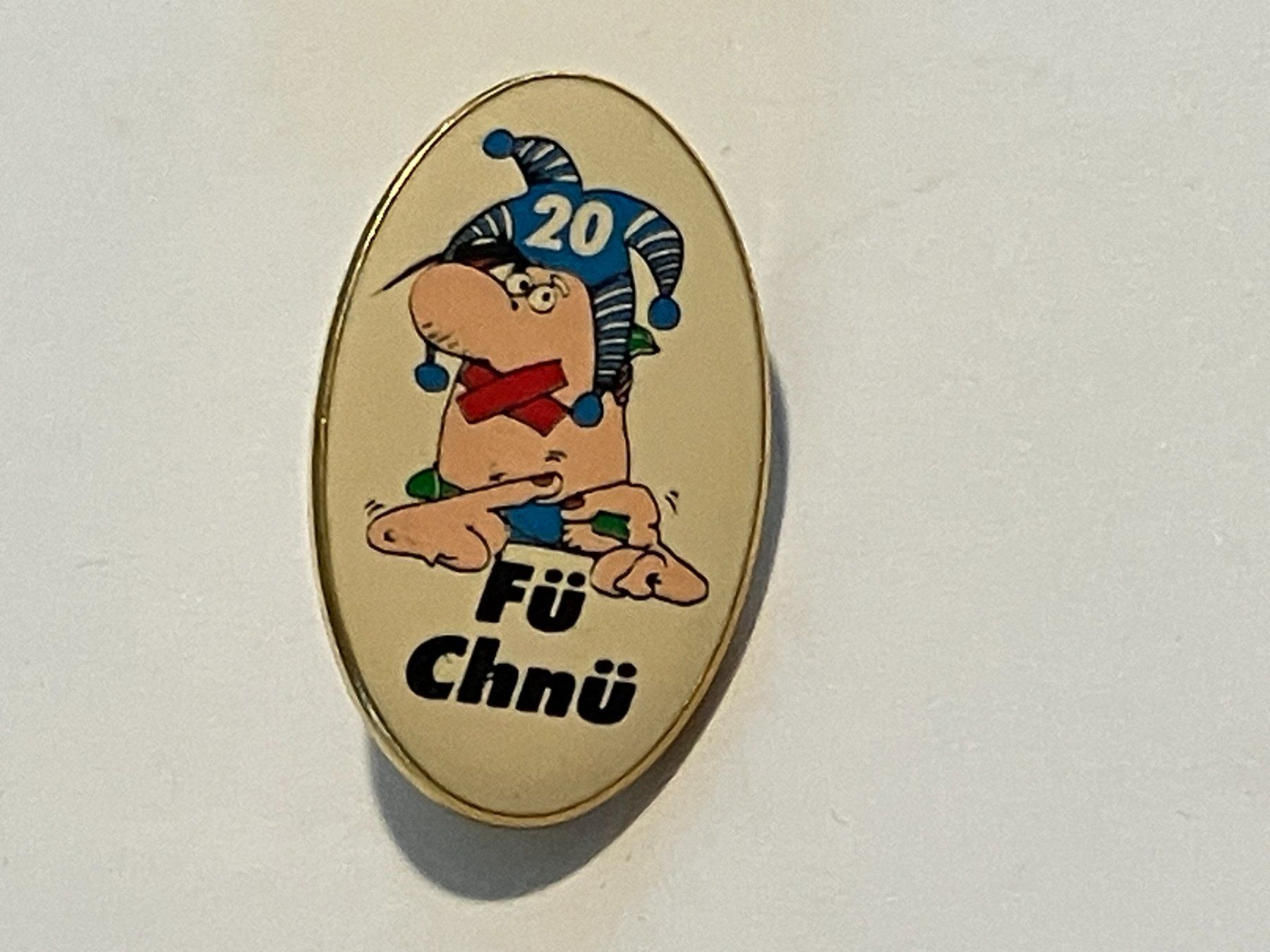 Placchette & Badge: 1 Pin Fü Chnü – Usato da Basel venduto da djwwpp