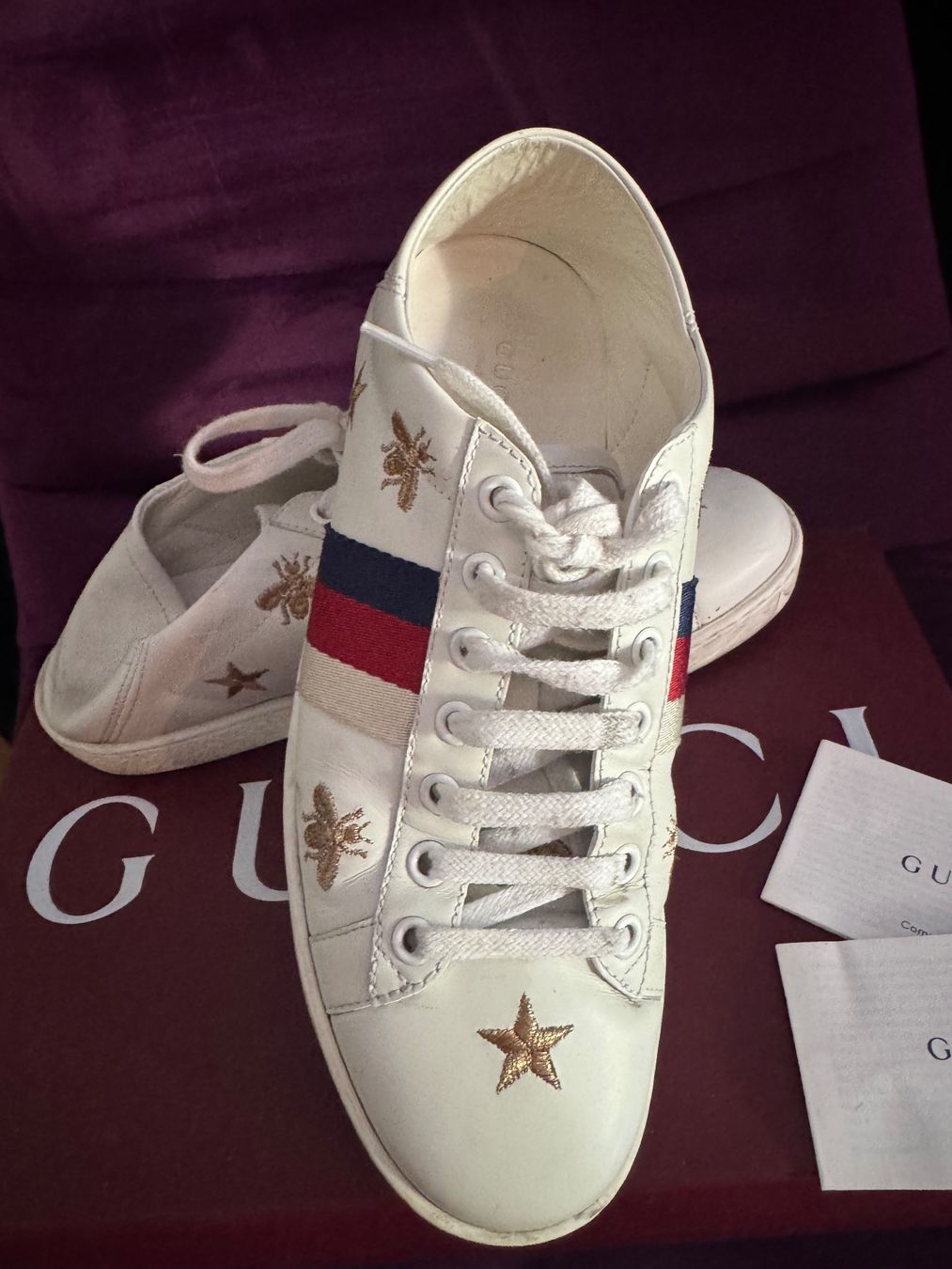 Gucci Damenschuhe: Gucci ace special bee edition – Gebraucht aus Zürich von MagicStuff007