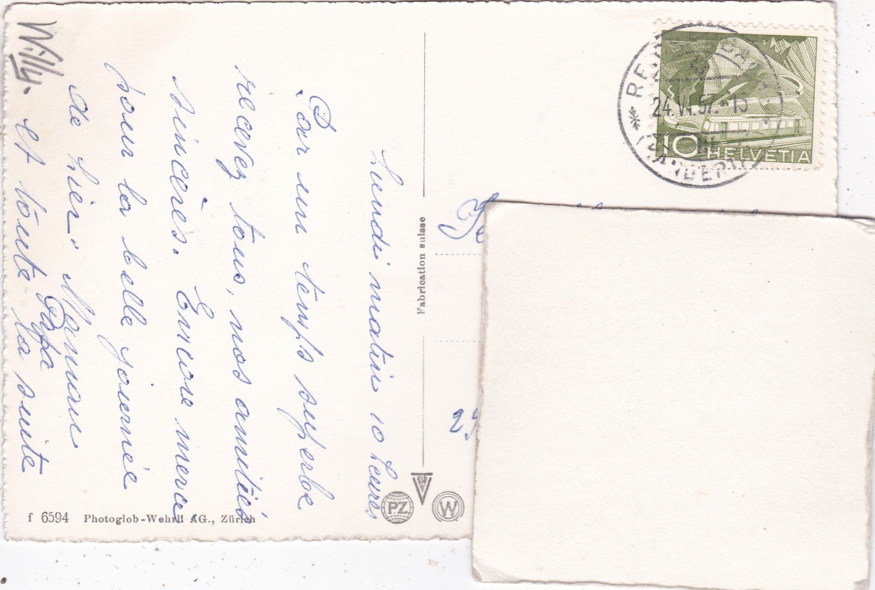 Cartoline postali: Kind mit Ziegen 1957 – Usato da Herisau venduto da Lisegrat2008 1