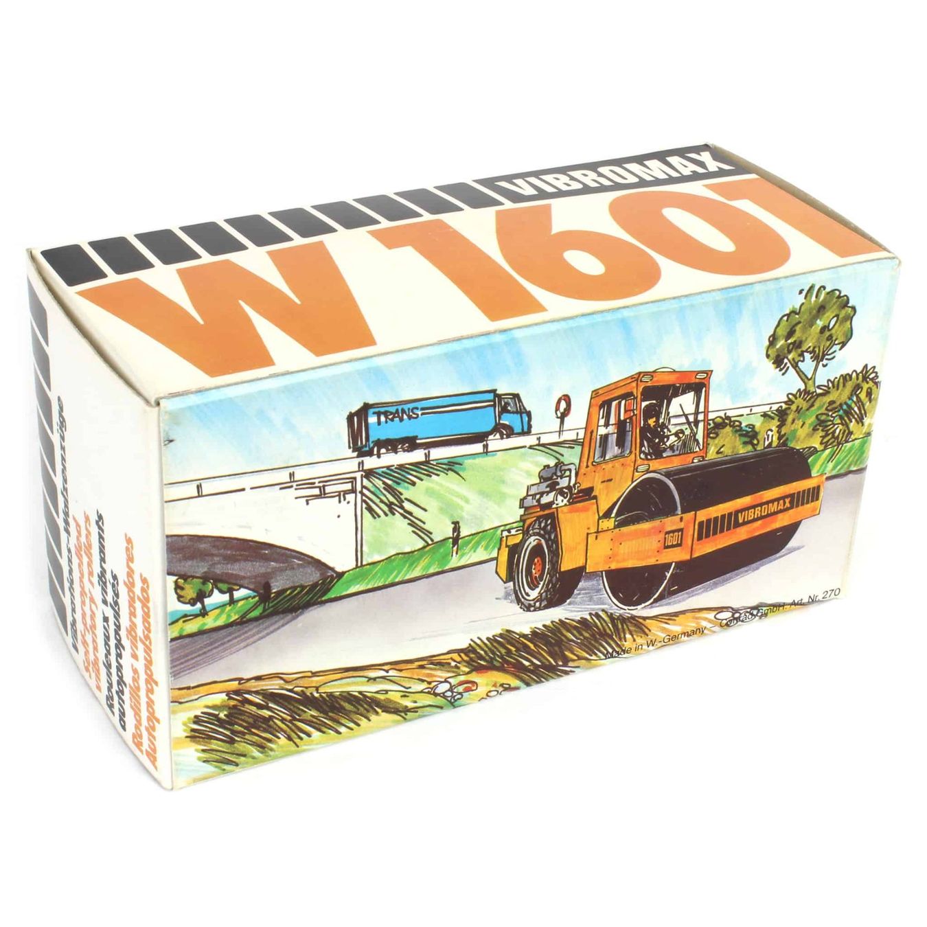 Conrad Kit di modellismo & Modellini statici: VIBROMAX W1601 Walze - Conrad 1:35 OVP – Nuovo e nell'imballaggio originale da Spiez venduto da Mlandcruiser