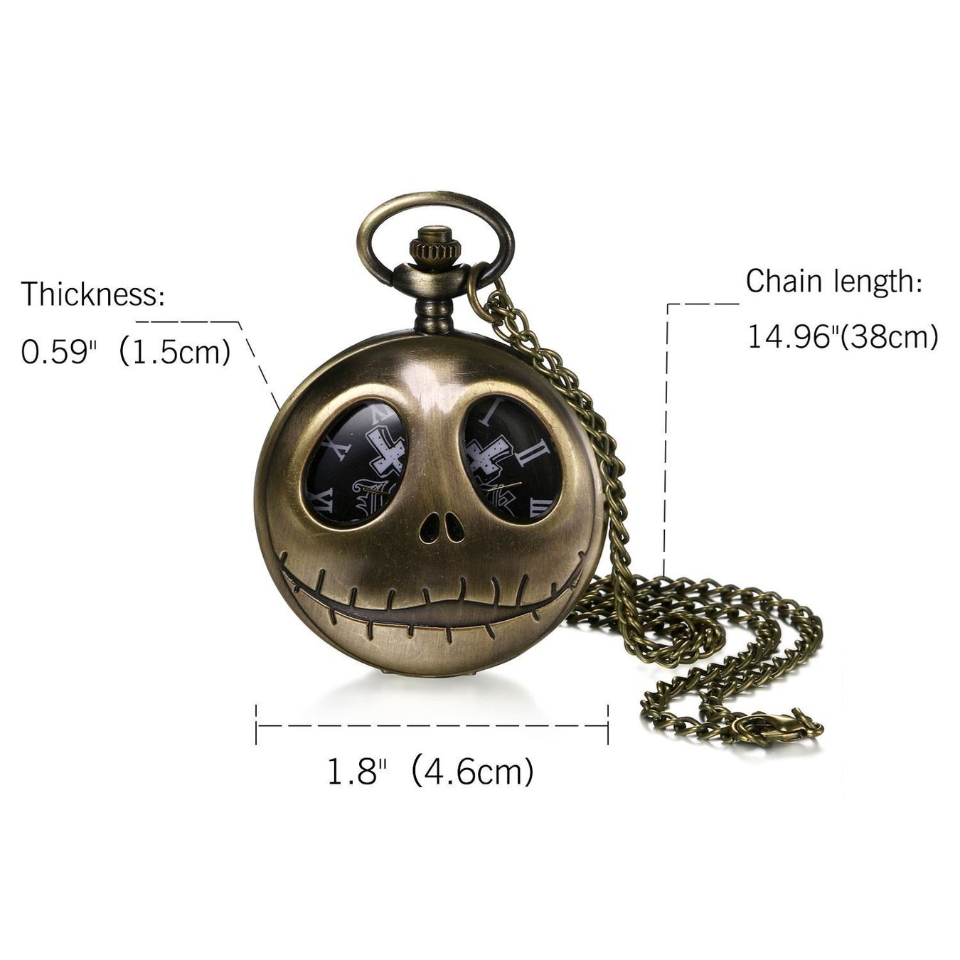 Uhren: montre de poche Jack Skellington – Neu und originalverpackt aus Delemont von Superchoice 3
