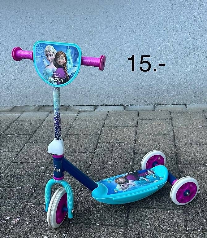 Kickboard: Elsa Frozen Trottinett Mädchen – Usato da Adliswil venduto da sil_v8dy