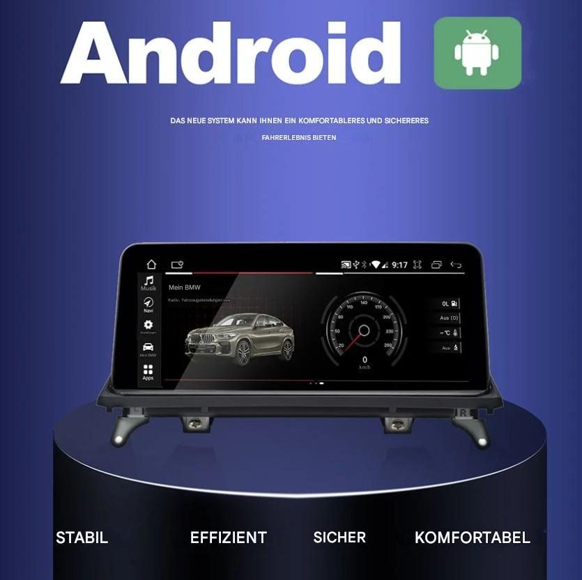 Lettore multimediale & Streamer: Multimedia Navi für BMW X5 X6 E70 E71 E72 Android System – Nuovo e nell'imballaggio originale da Chur venduto da shop.chur