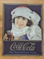 Coca-Cola Blechschild Reklame 