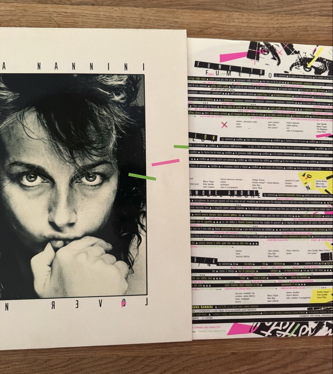 Dischi in vinile: Gianna Nannini Latin Lover Schallplatte 1987 – Usato da Rorbas venduto da BlackstarRecords 2