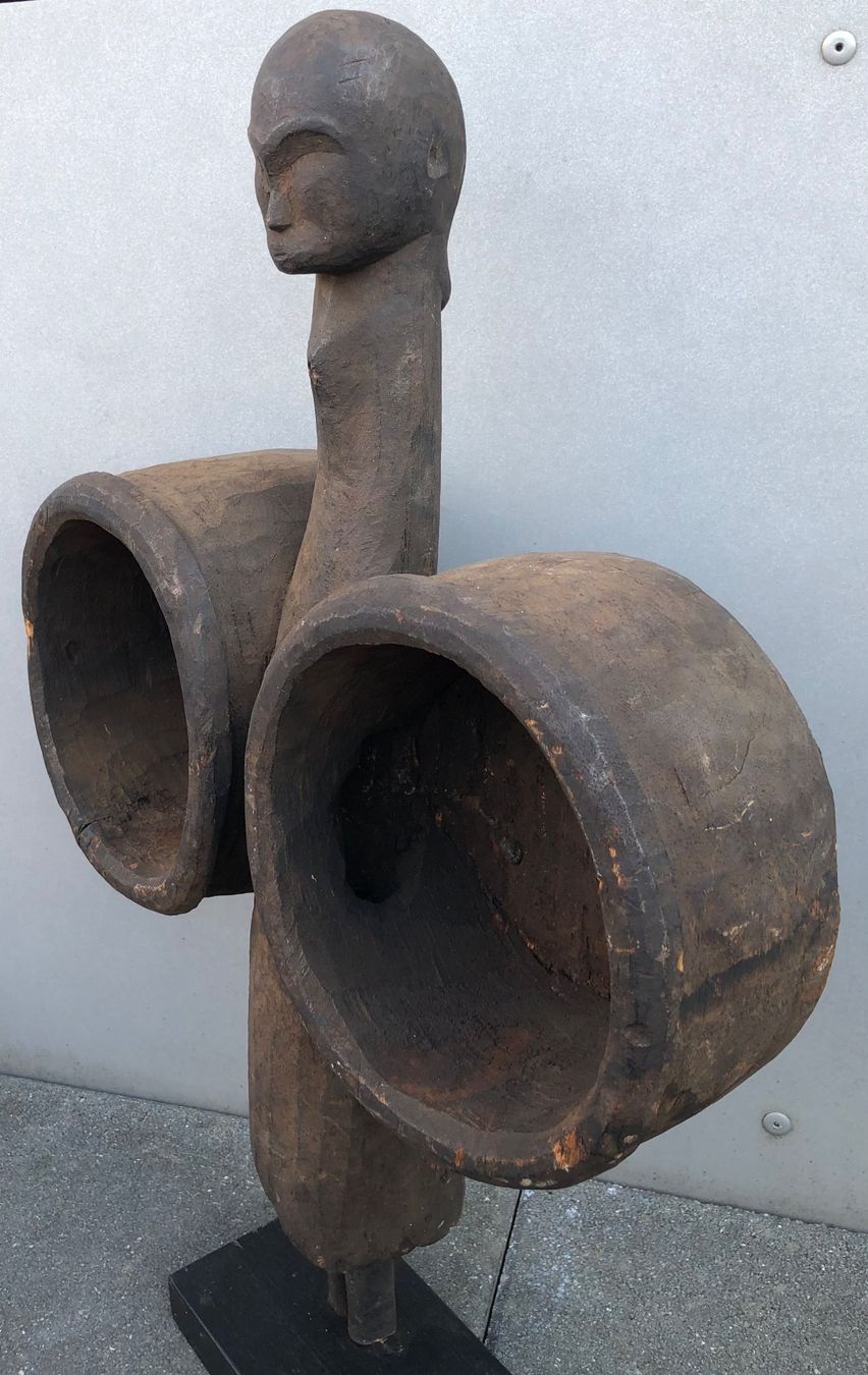 Skulpturen & Statuen: XXL antike Art Skulptur Figur Fang Gabun Höhe 62 cm – Gebraucht aus Rüthi (Rheintal) von Kunsthaus777 5