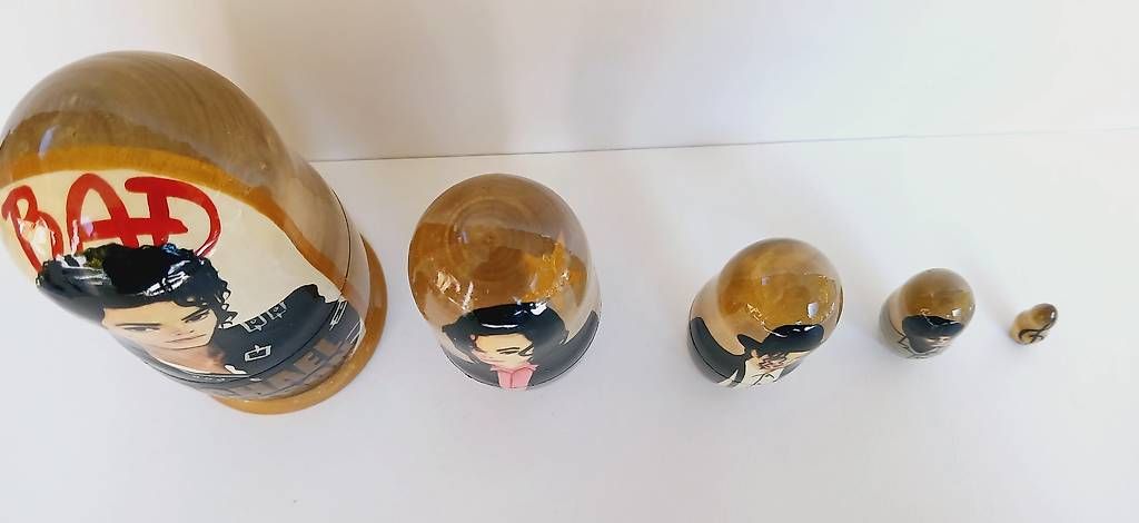 Statuette: Michael Jackson Matrioska da collezione  – Usato da Torre venduto da Jessica_M111 2