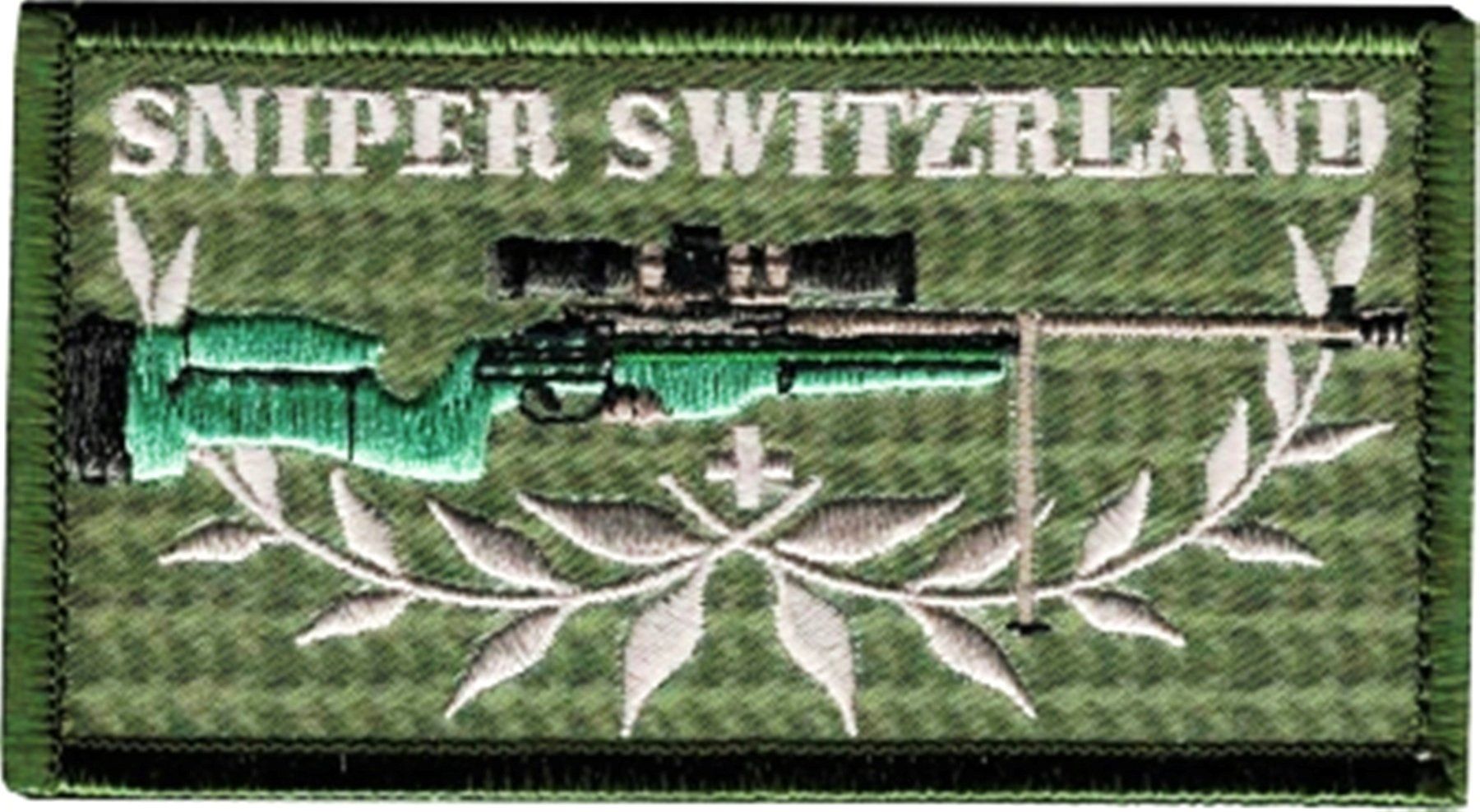 Schweizer Armee Placchette & Badge: Schweizer Armee Sniper Patch, Sammlerstueck Stoff ohne Klett – Nuovo (secondo la descrizione) da Emmenbrücke venduto da F.ingl-1947