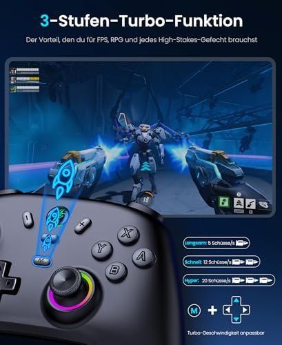 Manettes: Switch 2 Controller Hall Joysticks Kabellos Nintendo 1 – Neuf avec emballage d'origine à Hundwil par pak_7zvn 7