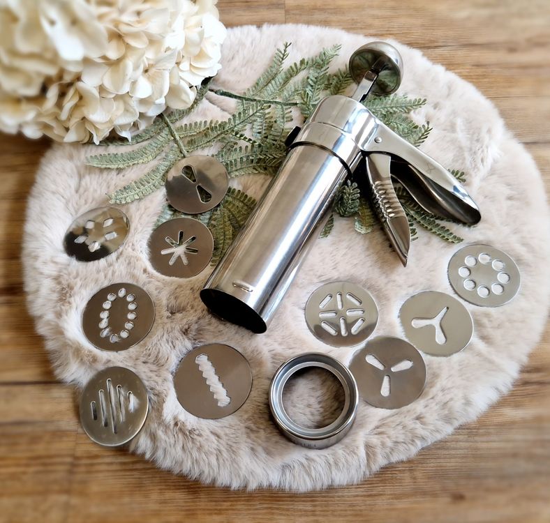 Profi Edelstahl Gebäckpresse | Kaufen auf Ricardo