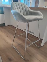Moderne Hocker, 2 Stk. grau, Top Zustand, wenig gebraucht