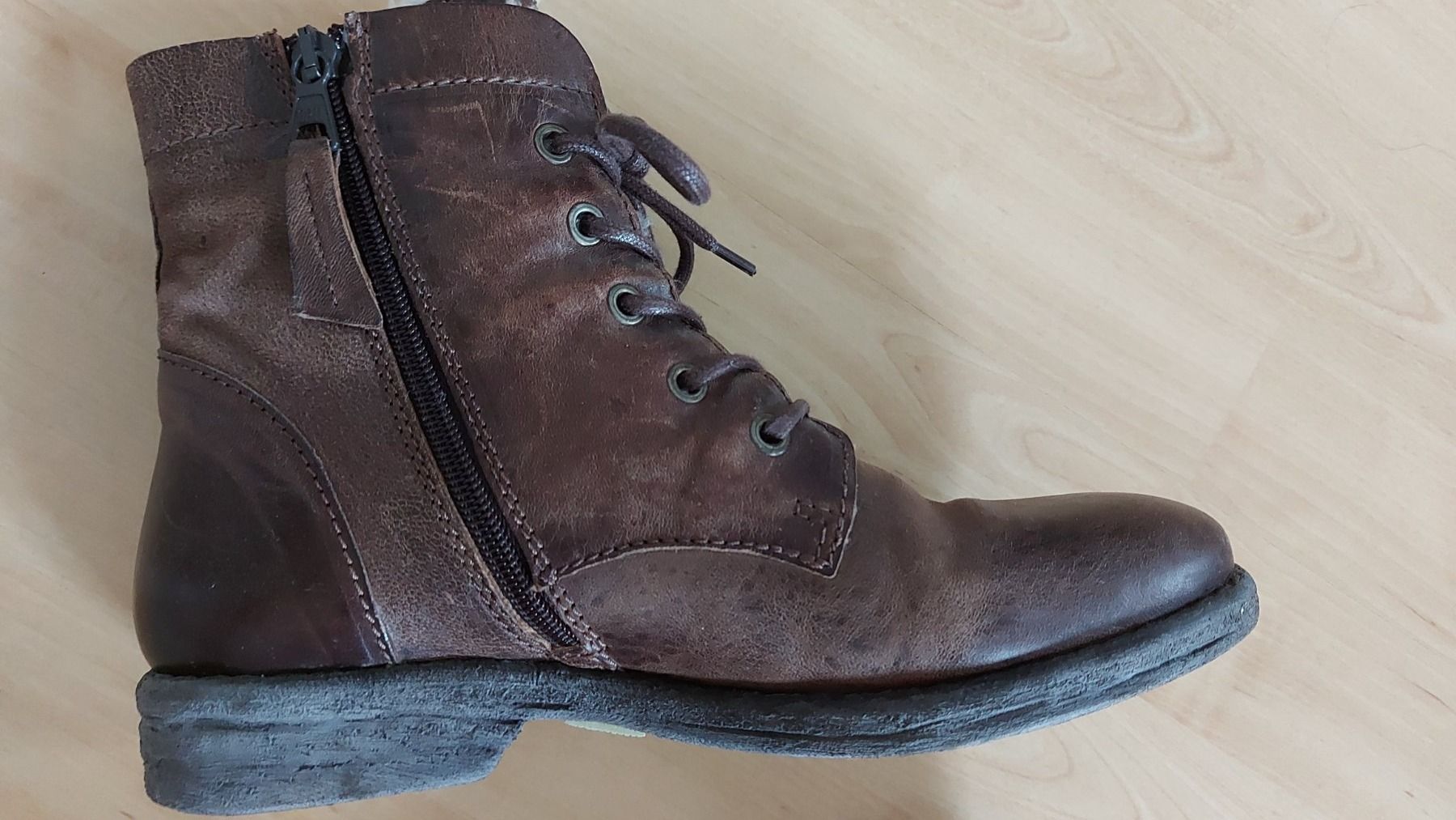 Mjus Scarpe da donna: MJUS Stiefelette gr,38 Braun – Usato da Nebikon venduto da Draga25 4