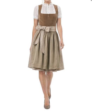 neues Mini-Dirndl Jenna Grösse 38, beige