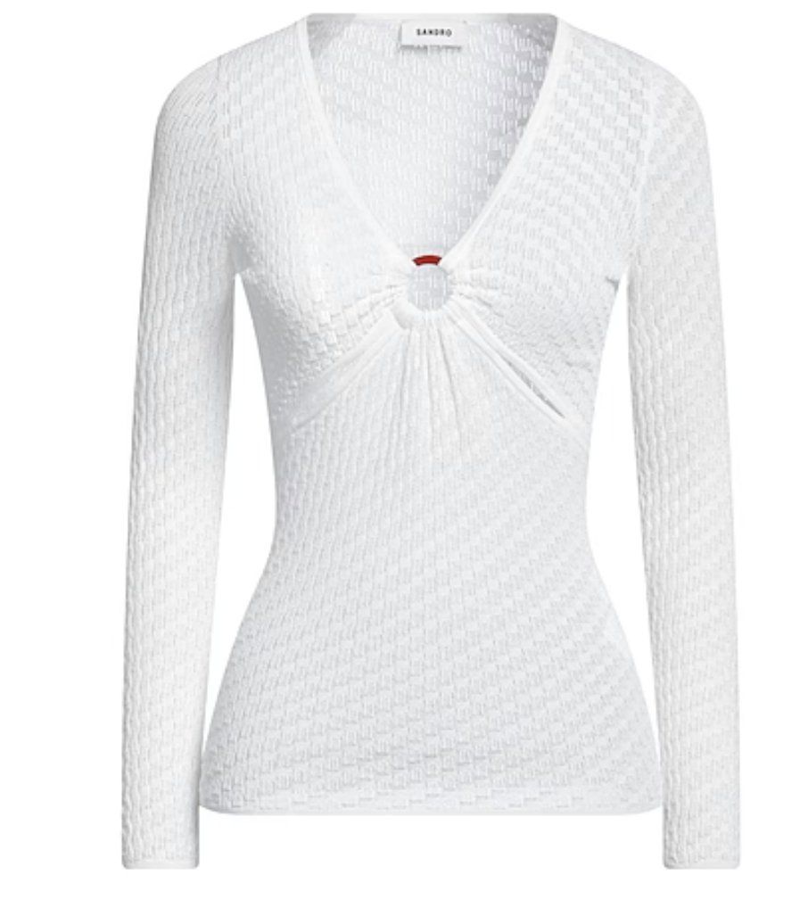 Sandro Top: New Sandro cut-out top - S – Nuovo e nell'imballaggio originale da St-Sulpice VD venduto da juhdu 1