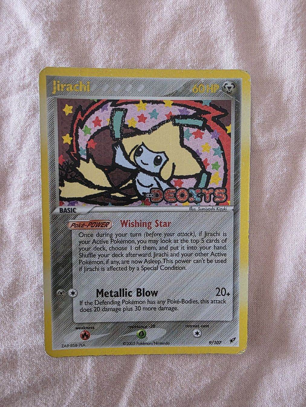 Pokémon Carte collezionabili: Pokemon Jirachi 9/107 – Usato da Rubigen venduto da Lexel42