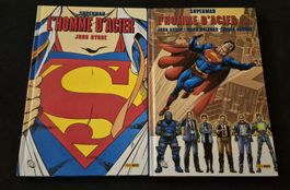 SUPERMAN L'HOMME D'ACIER TOME 1-2 DC COMICS VINTAGE FRANÇAIS